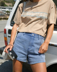 Sunburnt Shorts - Washed Blue