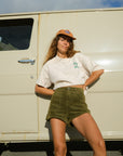 Boneyard Corduroy Shorts - Washed Green