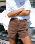 Sunburnt Shorts - Washed Brown