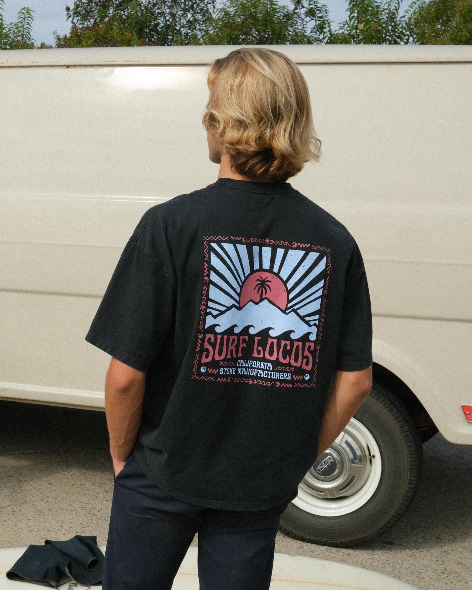 Stoke Retro Tee - Surf Locos