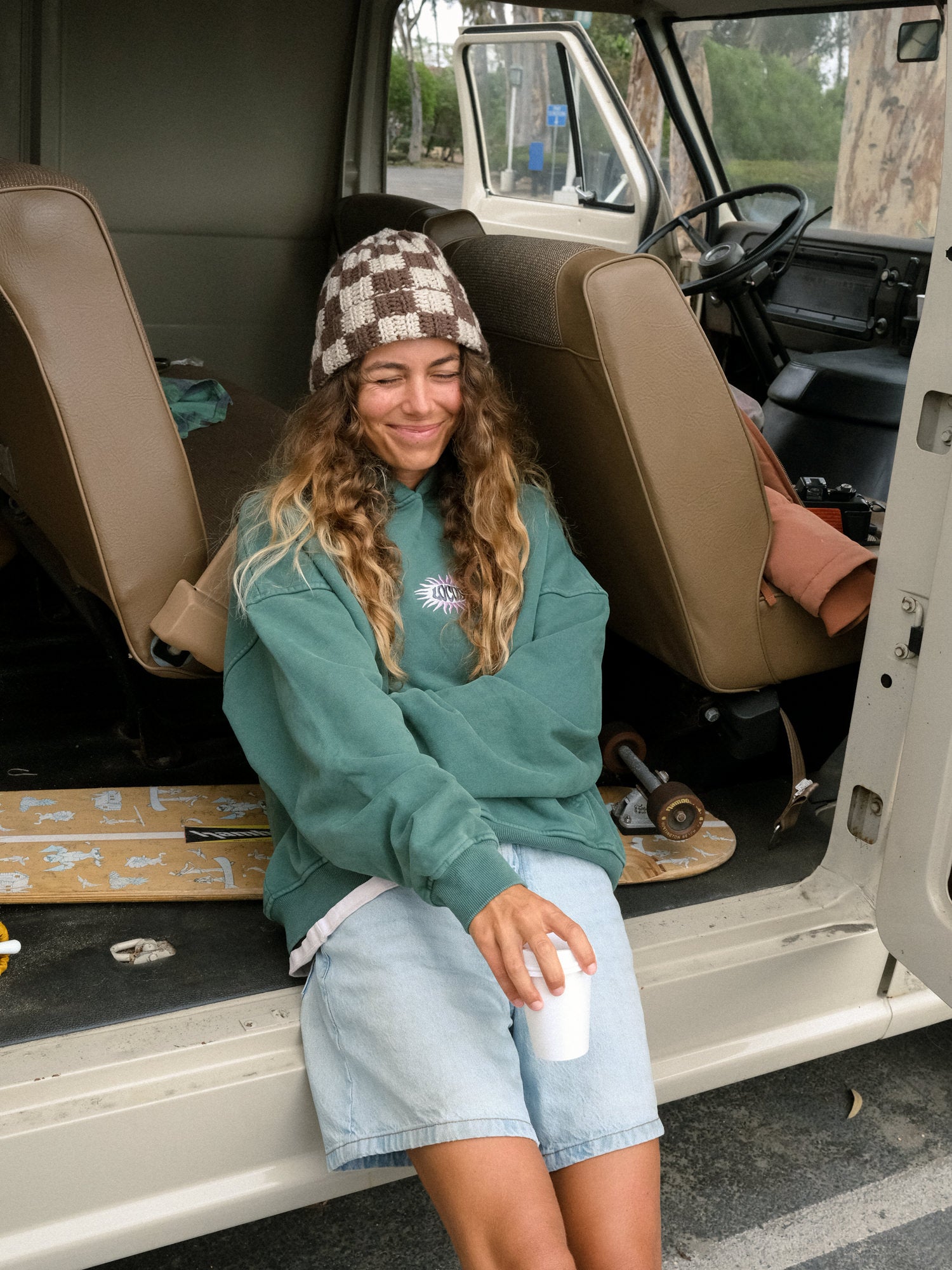 Doho Dazed Cropped Hoodie - Surf Locos