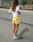 Sunburnt Shorts - Washed Yellow