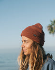 Locos Beanie - Burnt Red