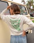 Single Fin Cropped Long Sleeve