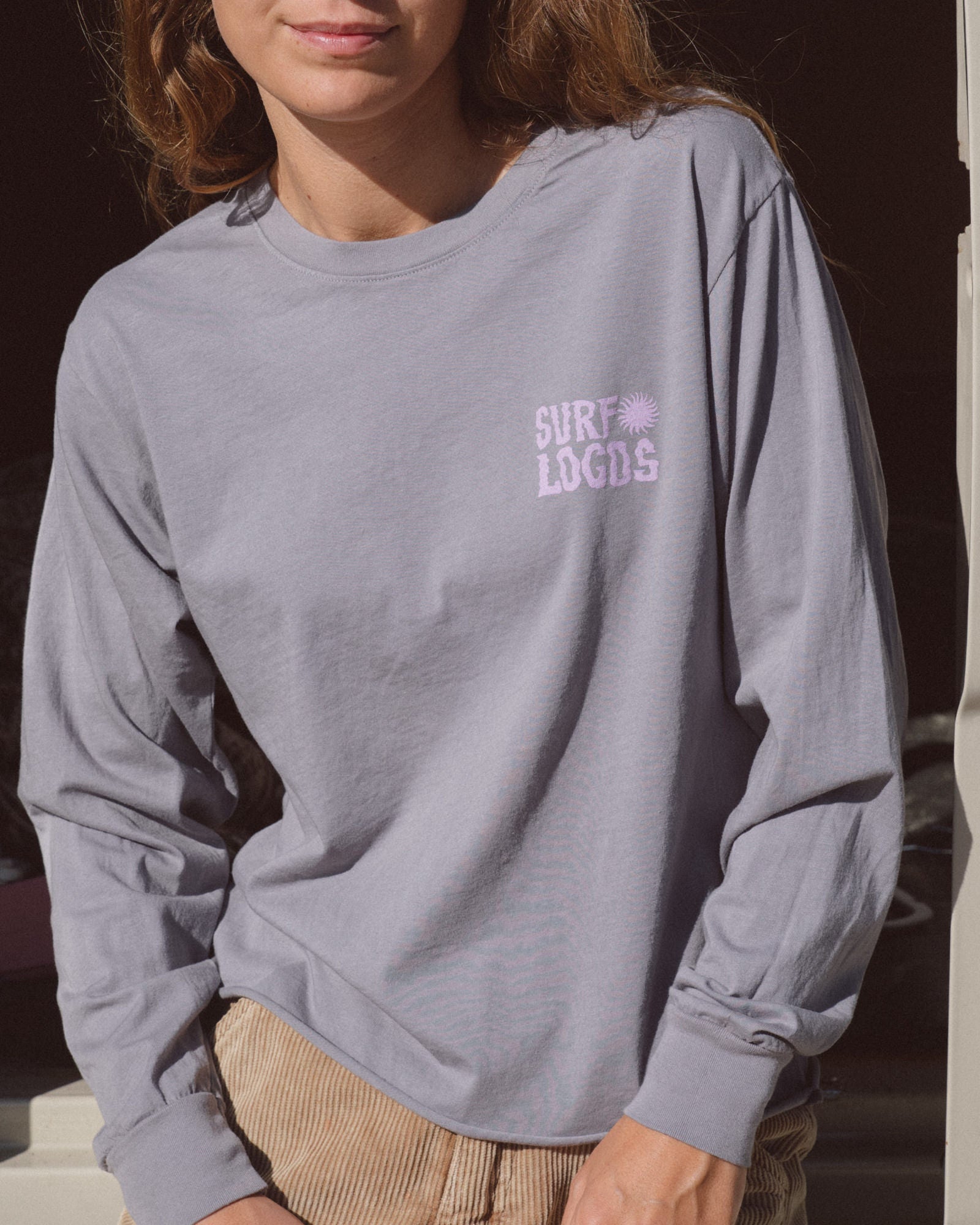 Good Vibes Cropped Long Sleeve