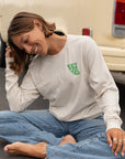 Single Fin Cropped Long Sleeve