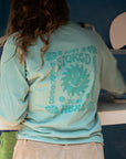 Stoked Here Cropped Long Sleeve