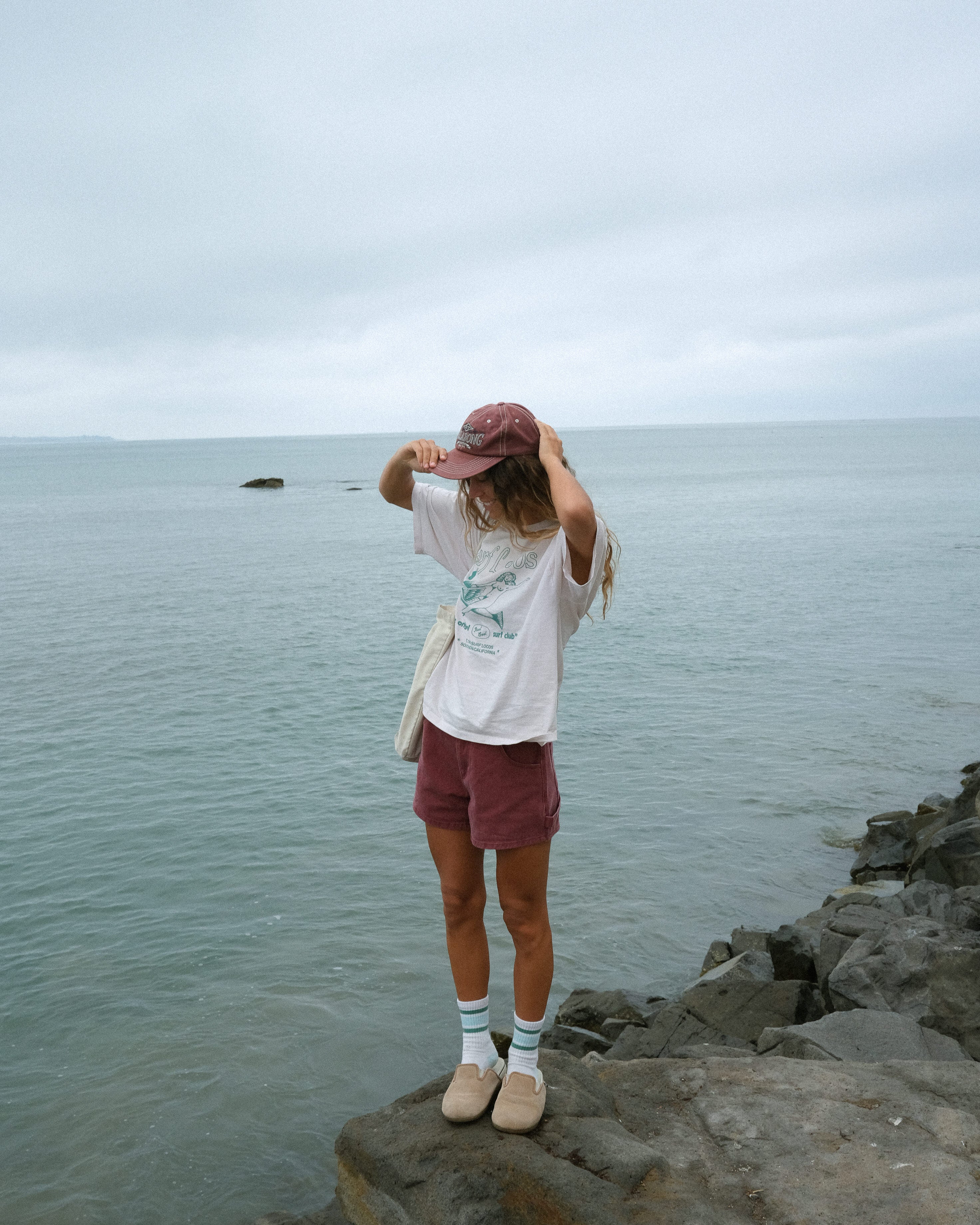 Sunburnt Shorts - Washed Merlot