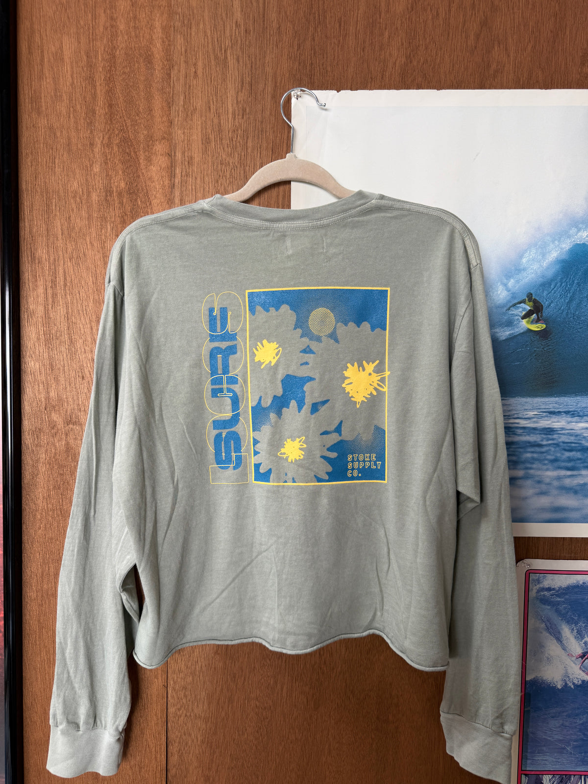 GARAGE Mixtape Cropped Long Sleeve