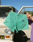 Sunburnt Shorts - Washed Teal