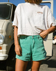 Sunburnt Shorts - Washed Teal