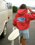 Doho Daze Hoodie - Washed Red