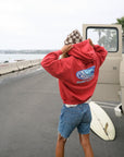Doho Daze Hoodie - Washed Red