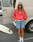 Doho Daze Hoodie - Washed Red
