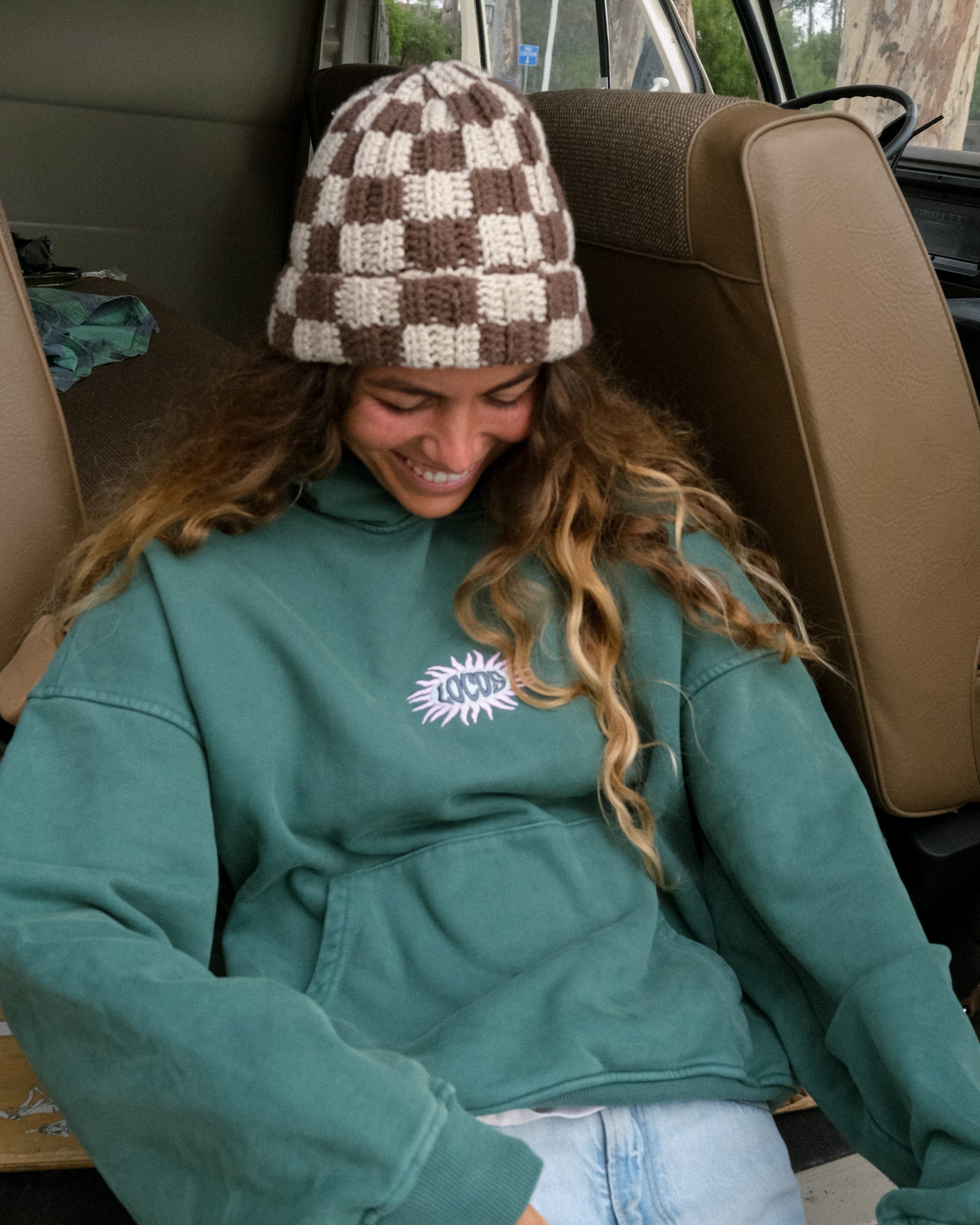 Doho Dazed Cropped Hoodie - Surf Locos