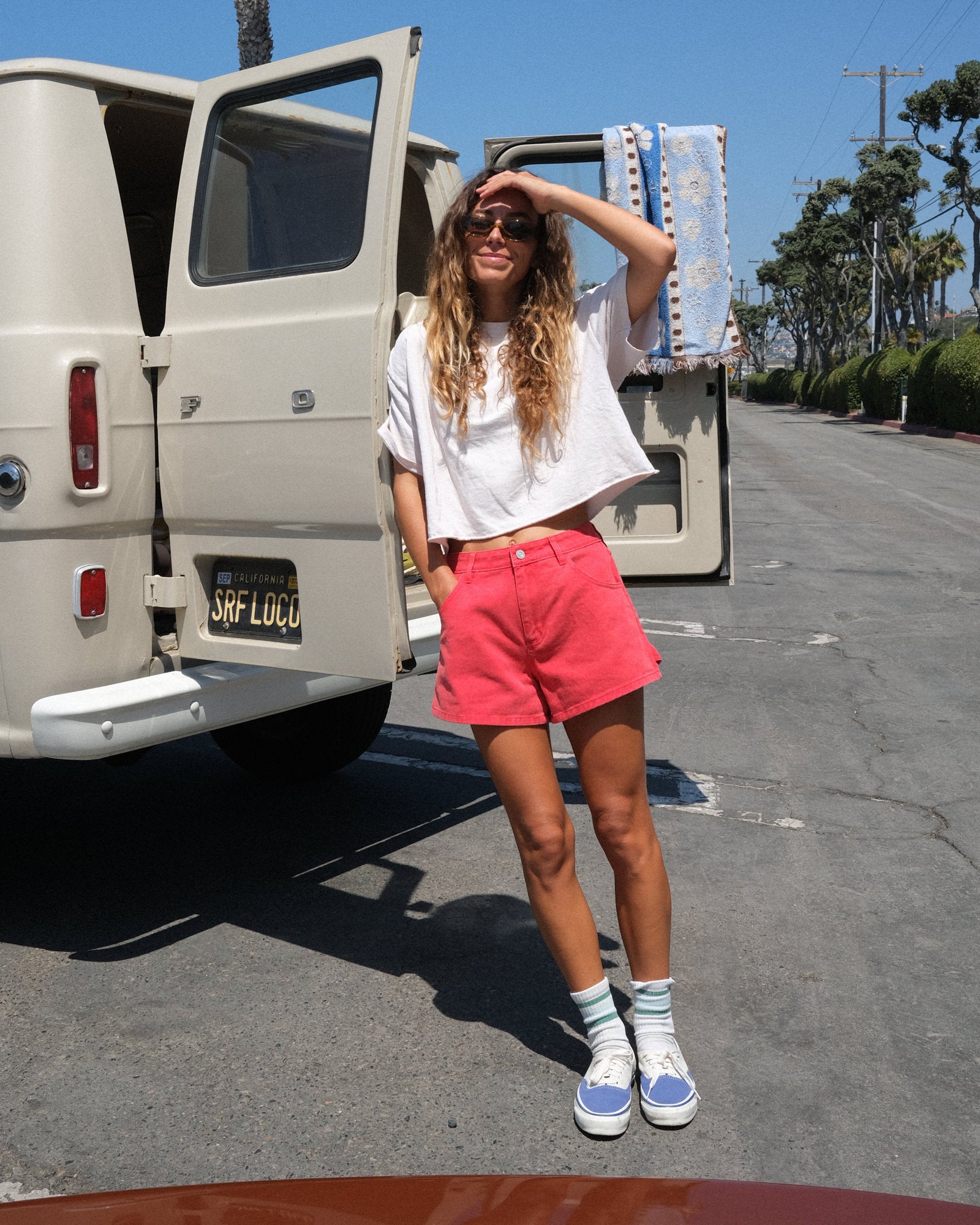 Sunburnt Shorts - Washed Red