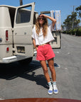 Sunburnt Shorts - Washed Red