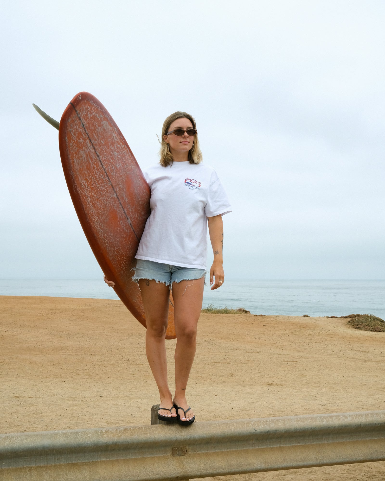 Longboard Classic Retro Tee