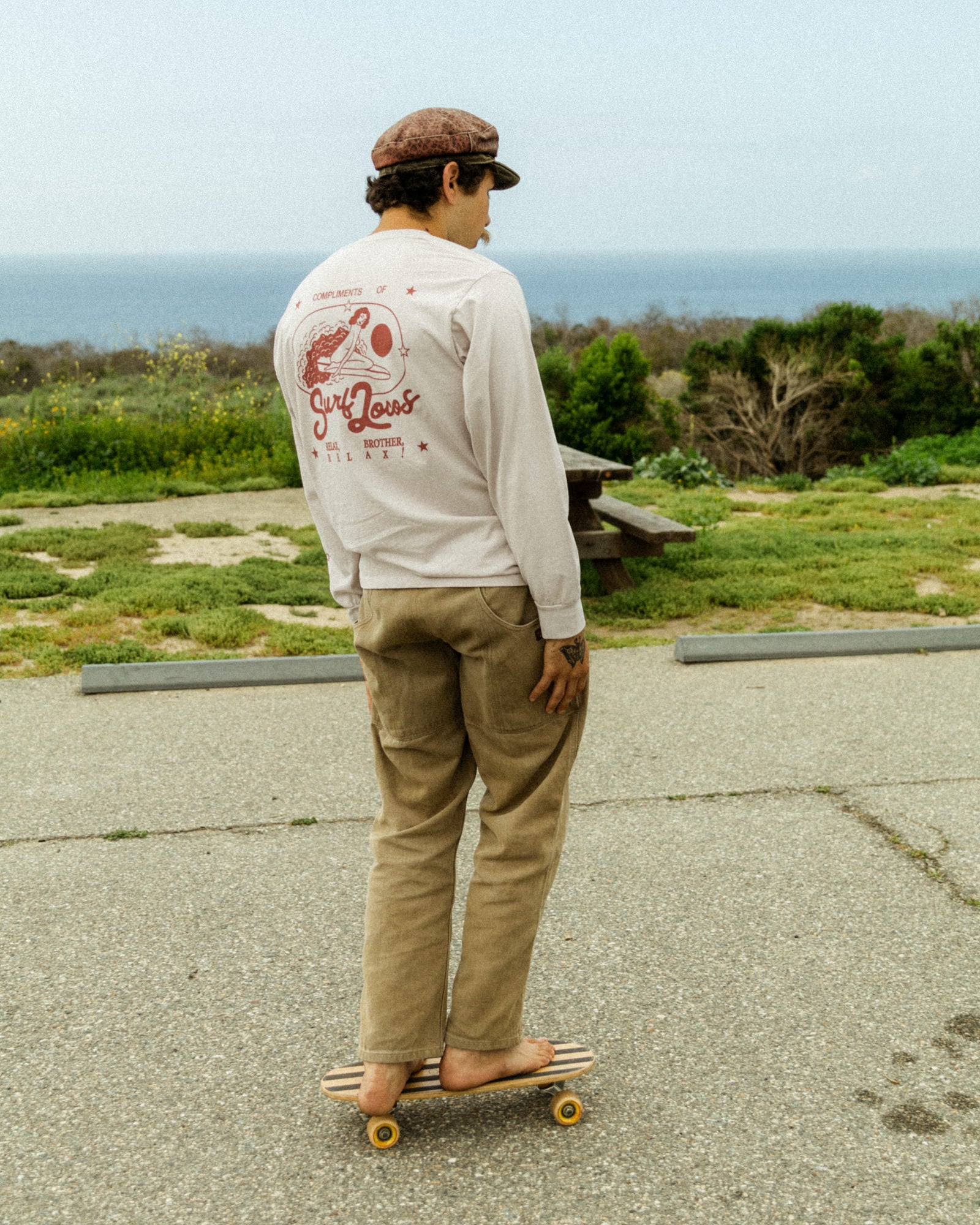 Relax Brother Long Sleeve Tee - Surf Locos